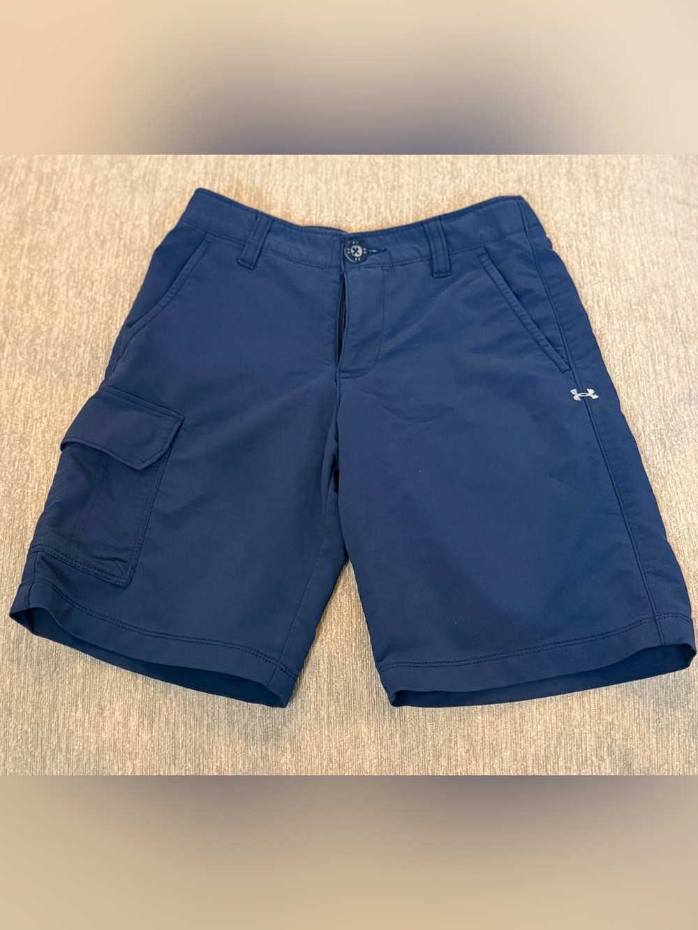 Under Armour Navy Cargo Kids Shorts